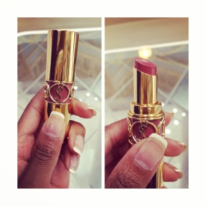 YSL Rouge Vulupte in the shade Ultimate Beige